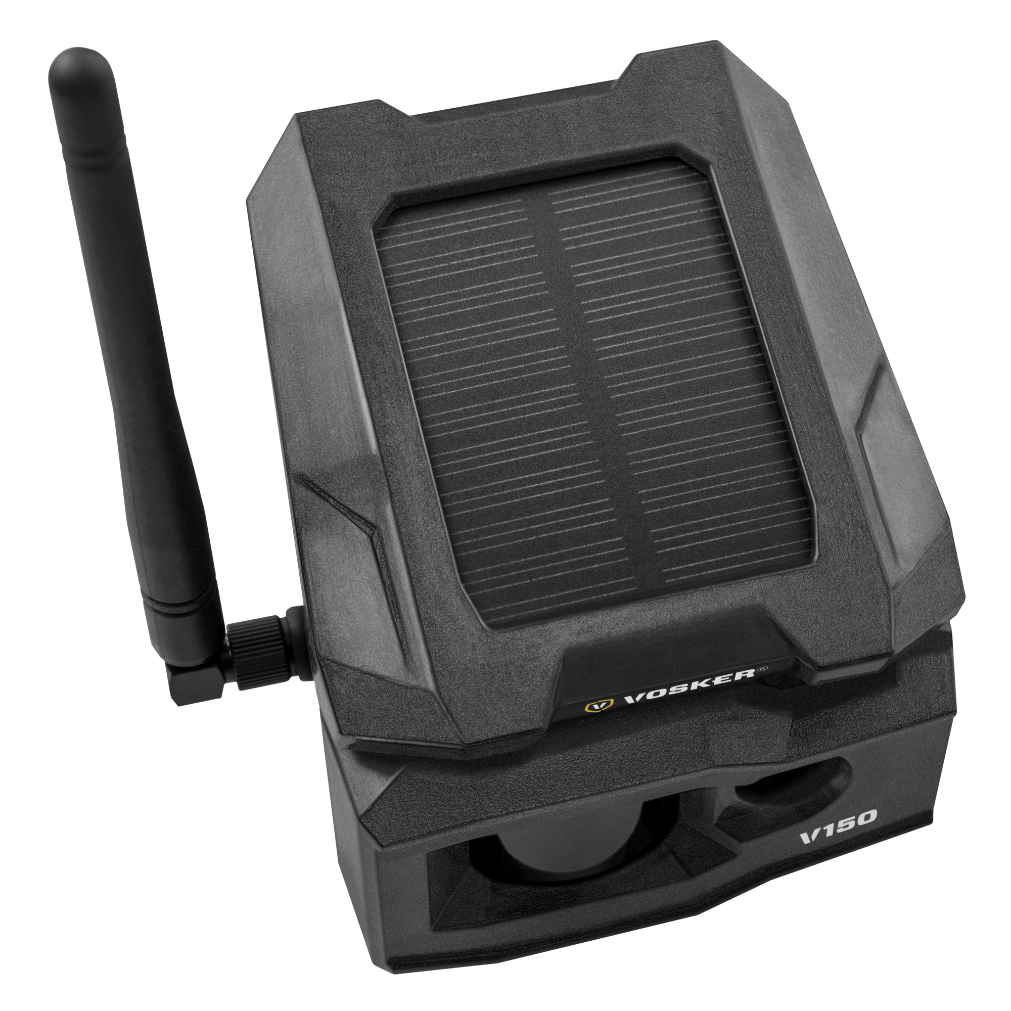 Vosker Solar Powered LTE Mobile Security Camera - 1080P Resolution, Built-In Solar Panel, 10,000mAh Battery, Model# V150-V